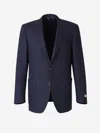 Canali Two-piece Wool Suit In Midnight Blue