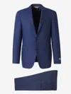 CANALI CANALI LINEN AND WOOL SUIT