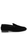 Canali Flat Shoes Blacks And Greys In Black