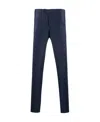 Canali Straight-leg Tailored Trousers In Black
