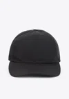 Canali Logo-embroidered Baseball Cap In Black