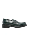Canali Logo Loafers In Black