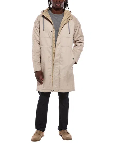 Canali Long Jacket In Neutral