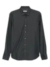Canali Long-sleeve Button-fastening Shirt In Gray