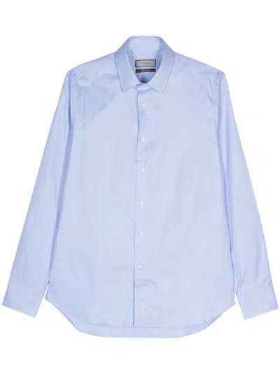 CANALI LONG-SLEEVE COTTON SHIRT
