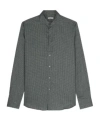 Canali Long-sleeved Shirt In Black