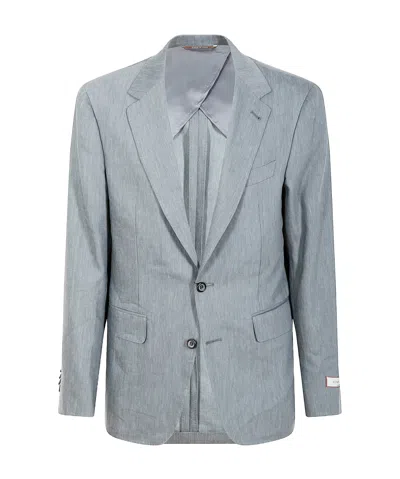 Canali Long-sleeved Suit In Green