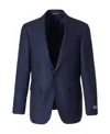 Canali Blue Jackets In Black