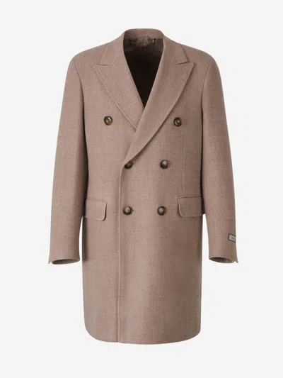 CANALI CANALI LONG WOOL COAT