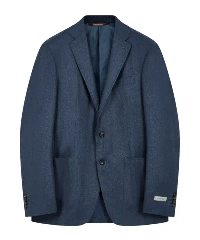 Canali Single-breasted Blazer In Blue