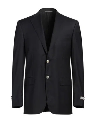 Canali Man Blazer Black Size 48 Wool