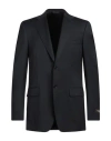 Canali Man Blazer Midnight Blue Size 44 Virgin Wool In Blue