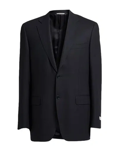 Canali Man Blazer Midnight Blue Size 48 Virgin Wool