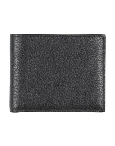 Canali Man Document Holder Black Size - Leather