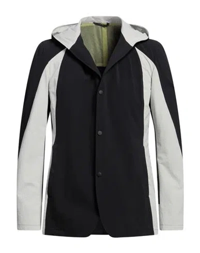 Canali Man Jacket Black Size 40 Polyamide, Elastane