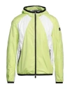Canali Man Jacket Acid Green Size 40 Polyester In Green