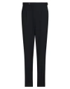 Canali Man Pants Black Size 34 Wool, Polyamide, Elastane In Black