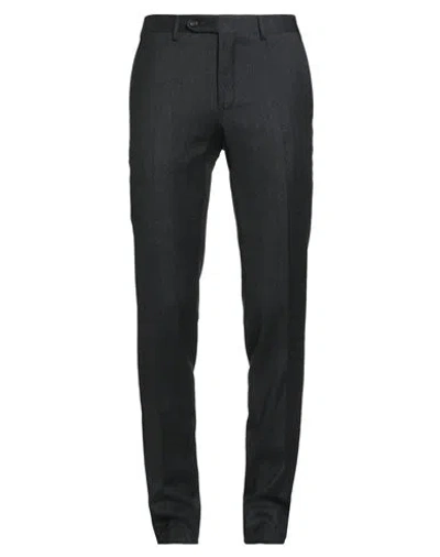 Canali Man Pants Black Size 38 Wool