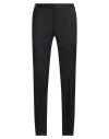 Canali Man Pants Black Size 44 Virgin Wool In Grey