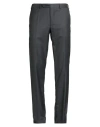 Canali Man Pants Grey Size 38 Wool In Gray