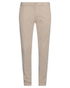 Canali Man Pants Ivory Size 44 Cotton, Elastane In White