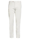 Canali Man Pants Light Grey Size 36 Cotton, Elastane In Gray