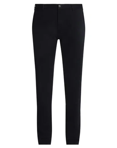 Canali Man Pants Midnight Blue Size 42 Cotton, Elastane