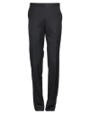 Canali Man Pants Charcoal Size 42 Virgin Wool In Blue