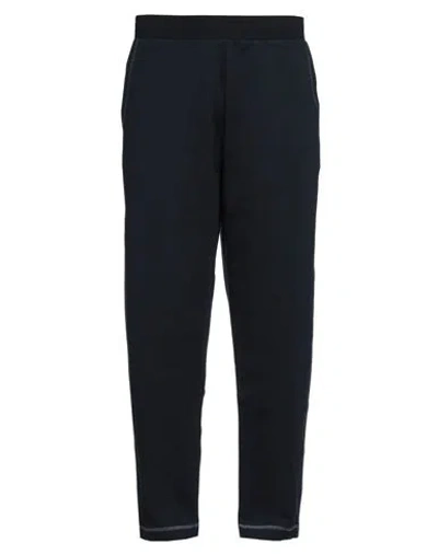 Canali Man Pants Midnight Blue Size 46 Cotton