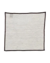 Canali Man Scarf Beige Size - Silk, Linen In Beige
