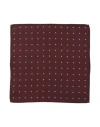 Canali Man Scarf Brown Size - Silk