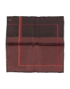 Canali Man Scarf Cocoa Size - Silk In Brown
