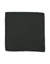 Canali Man Scarf Dark Green Size - Silk, Cashmere In Green