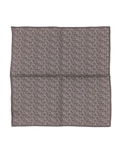 Canali Man Scarf Dove Grey Size - Virgin Wool