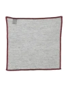 Canali Man Scarf Grey Size - Silk, Linen