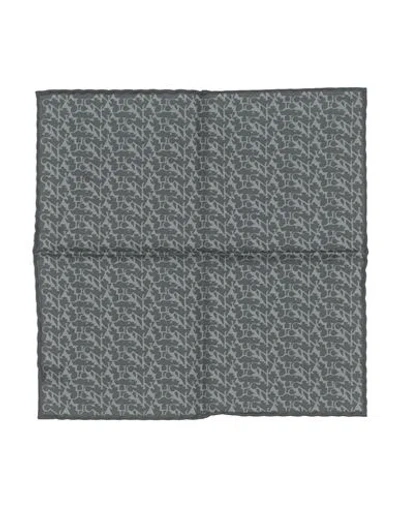 Canali Man Scarf Grey Size - Virgin Wool
