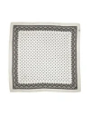 Canali Man Scarf Ivory Size - Wool In White