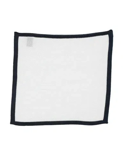 Canali Man Scarf Midnight Blue Size - Cotton