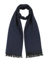 Canali Man Scarf Midnight Blue Size - Wool
