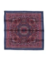 Canali Man Scarf Navy Blue Size - Silk