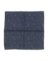 Canali Man Scarf Navy Blue Size - Wool