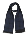 Canali Man Scarf Navy Size - Wool