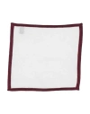 Canali Man Scarf Off White Size - Cotton In Off White
