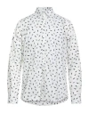 Canali Man Shirt White Size Xxl Cotton In White