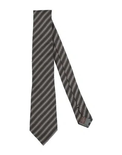 Canali Man Ties & Bow Ties Black Size - Silk