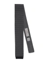 Canali Man Ties & Bow Ties Black Size - Silk