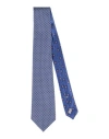 Canali Man Ties & Bow Ties Blue Size - Silk