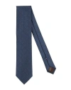 Canali Man Ties & Bow Ties Blue Size - Silk In Blue