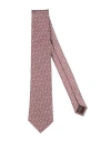 Canali Man Ties & Bow Ties Brown Size - Silk In Brown