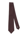 Canali Man Ties & Bow Ties Brown Size - Silk In Brown